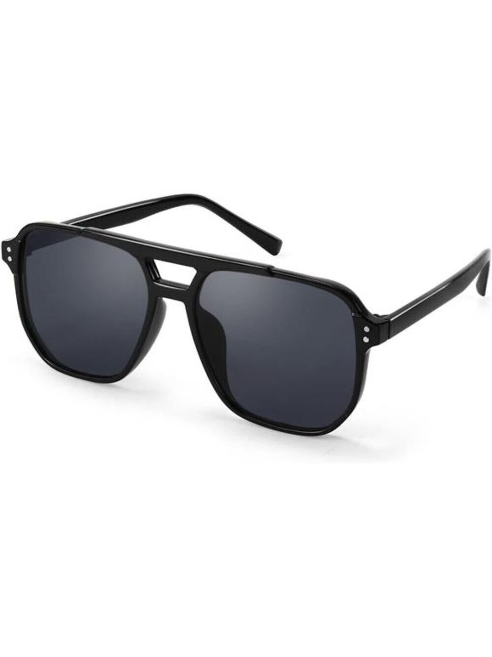 Retro Square Aviator Sunglasses Women Men 70s Vintage Trendy UV400 Sun Glasses